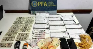 Arrestados por falsificación de billetes